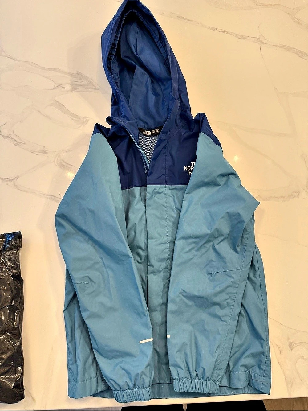 The North Face Boys Resolve Reflective Jacket Blue